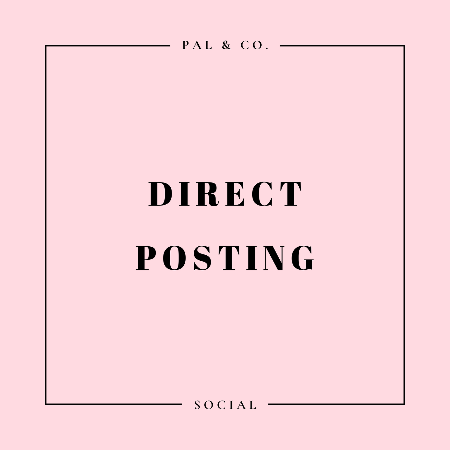 Direct Posting
